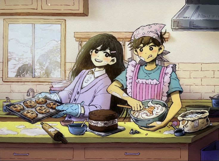 Create meme: figure , omori, anime cooking