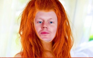 Create meme: beautiful redhead girl with green eyes, the girl with red hair and green eyes, red hair
