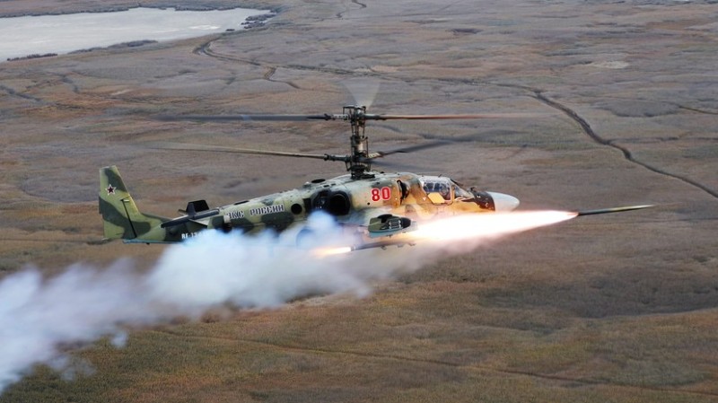 Создать мем: боевые вертолеты россии, воздушно-космические силы российской федерации, ка 52 вертолёт