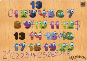 Create meme: fun numbers from 1 to 20, teach numbers, monsters alphabet