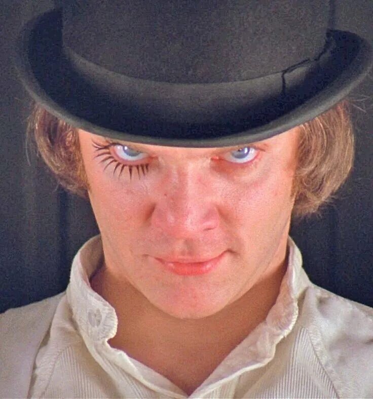 Create meme: a clockwork orange 1971, Stanley Kubrick a clockwork Orange, clockwork orange 1971