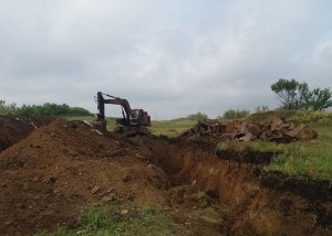 Create meme: peat, burial, Kirovograd region