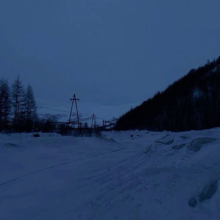 Create meme: aesthetics of winter, power line Yakutia, landscapes aesthetics