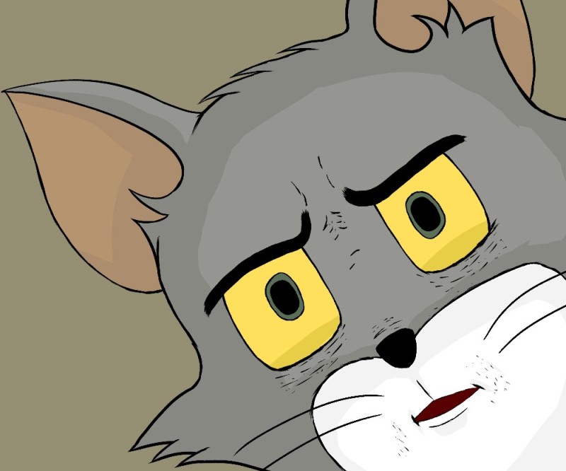 Create meme: Jerry meme, Tom cat memes, unsettled tom