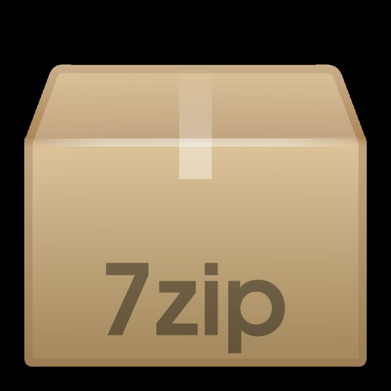 Create meme: 7zip, 7zip archiver, icon