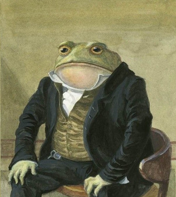 Create meme: frog , frog art, toad art