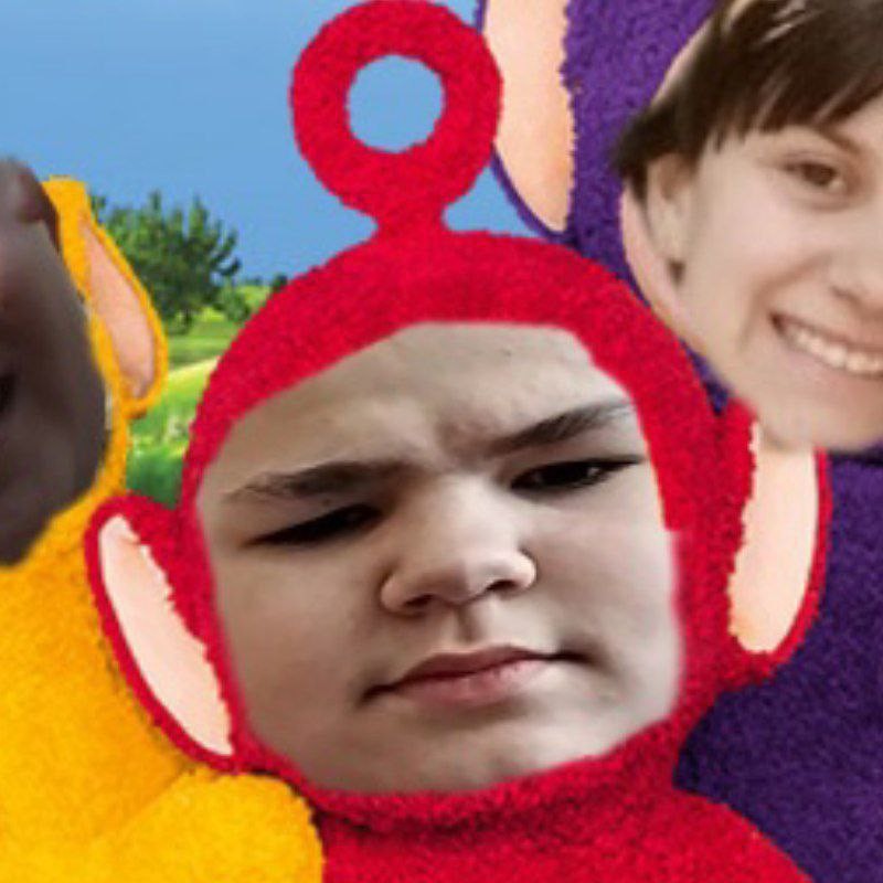 Создать мем: телепузики мультик, teletubbies po, энн вуд телепузики