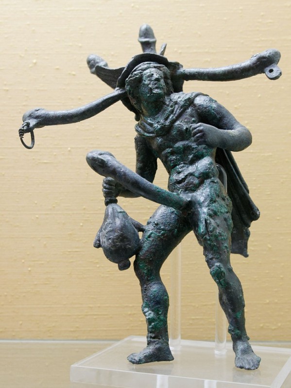Create meme: Neapolitan Archaeological Museum, God Priapus statue, national archaeological Museum