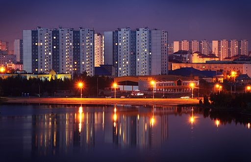 Создать мем: г нижневартовск, нижний вартовск, город нижневартовск комсомольское озеро