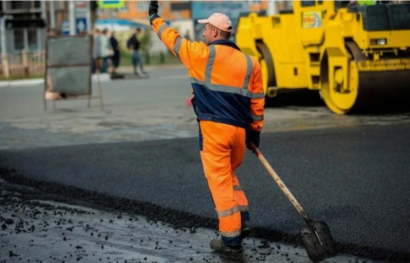 Create meme: road works , road construction, the road