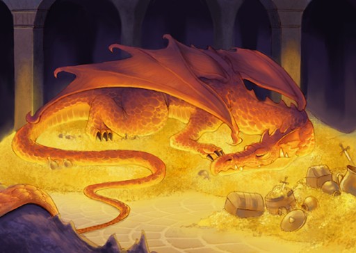 Create meme: Smaug the golden Tolkien, The dragon Smaug Tolkien, dragon Smaug