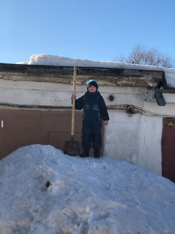 Create meme: workers clean up the snow, snow removal in the private sector, a lot of snow