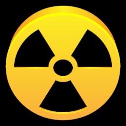 Create meme: sign of radiation Stalker, radiation icon PNG, the icon of radioactivity