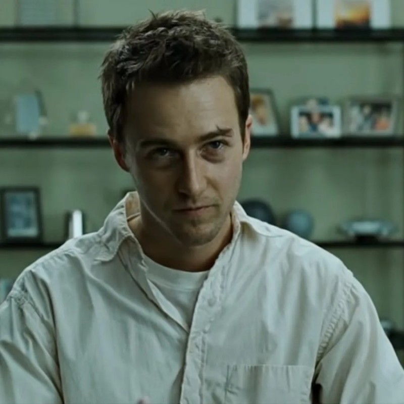 Создать мем: fight club edward norton, бойцовскуи йклуб эдвард нортон, эдвард нортон бойцовский