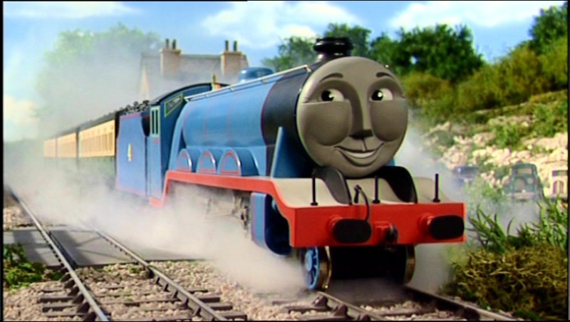 Create meme: Gordon from Thomas's Steam train, Thomas and his friends Gordon, Thomas 