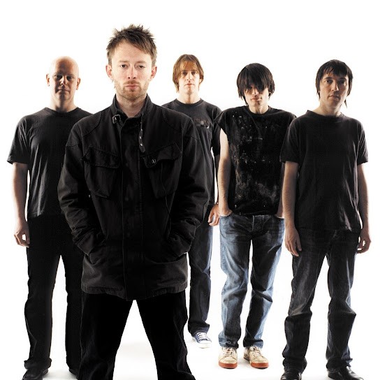 Create meme: radiohead band, radiohead group, radiohead