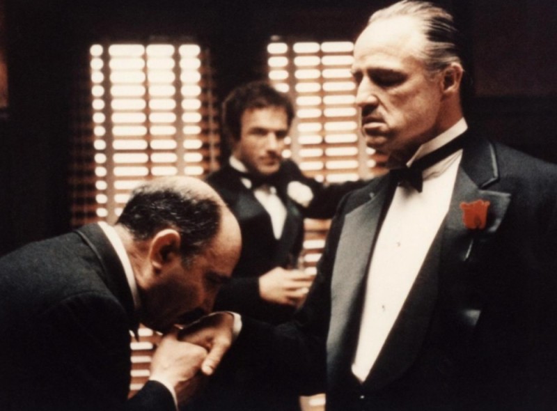 Create meme: don Corleone without respect, don Corleone you ask for without respect, don Corleone 