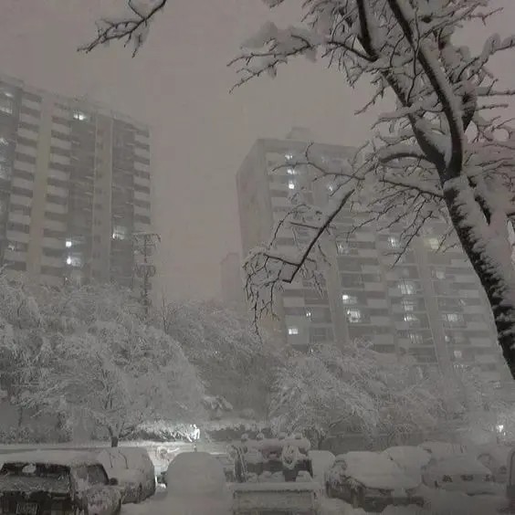 Создать мем: панельки ночью зимой, город зима, winter