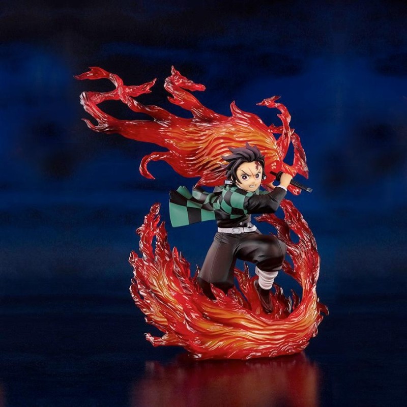 Create meme: Blade cleaving demons Nezuko figurine, kamado tanjiro figurine, The tanjiro figurine