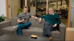 Create meme: bill gates, mark Zuckerberg