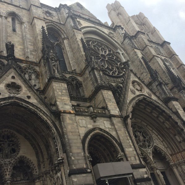 Create meme: St. John the Evangelist Cathedral New York, cathedral, St. John's Cathedral