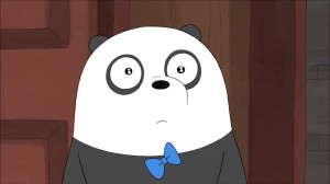 Создать мем: мы обычные медведи картинки, Вся правда о медведях, we bare bears panda обои