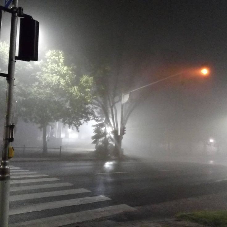 Create meme: the fog at night, darkness, dark fog