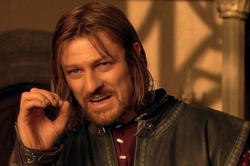 Create meme: Boromir Lord of the rings, Sean bean Lord of the rings, Sean bean Boromir meme