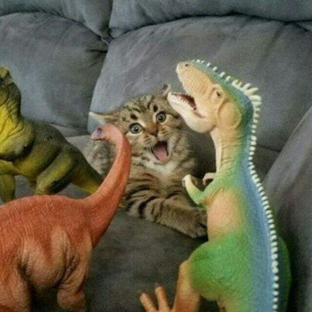 Create meme: dinosaur , dinosaur , Dinosaurs are funny