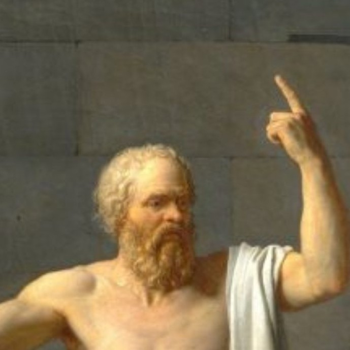 Create meme: David the beetle Louis the death of Socrates, jacques louis david the death of Socrates, socrates memes