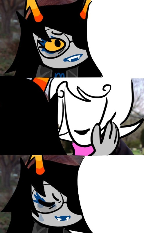 Create meme: vriska serket, vriska sprite, vriska homestack sprite