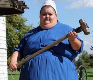 Create meme: woman, Russian woman, a woman with a sledgehammer