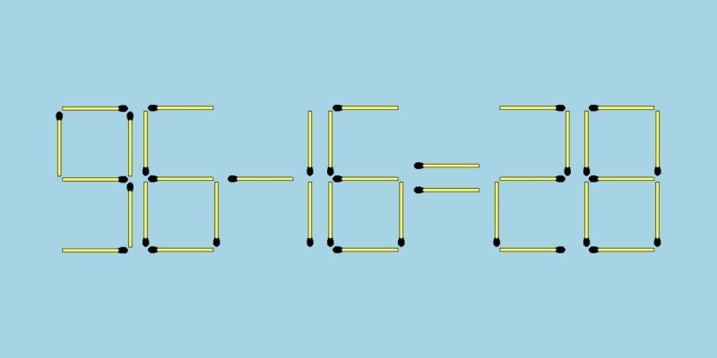 Создать мем: головоломки из спичек, задания со спичками, спичечные головоломки