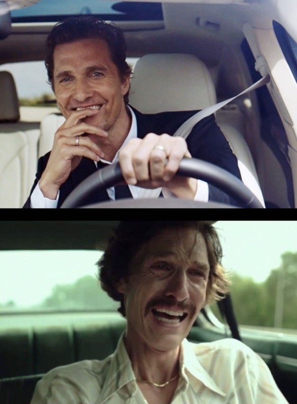 Create meme: Matthew McConaughey meme, McConaughey meme, Matthew McConaughey 