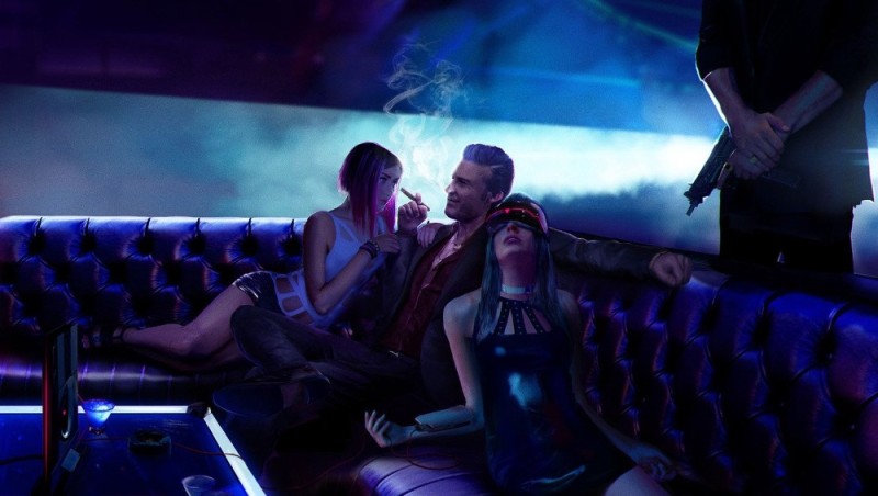 Create meme: cyberpunk 2077 bar, cyberpunk 2077 game, cyberpunk club