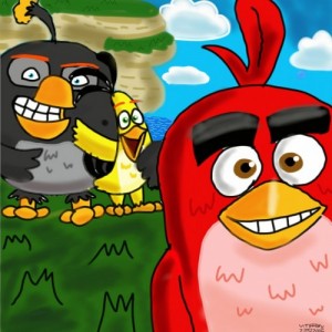 Create meme: bird, angry birds, angry birds