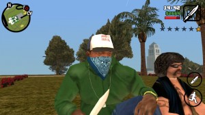 Create meme: pictures GTA SAMP, cj meets big smoke, gta san