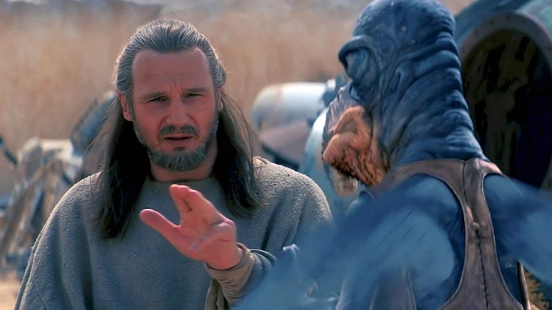 Create meme: qui gon Jinn, Star wars qui gon jinn, Star Wars Episode 1 Qui Gon Jinn