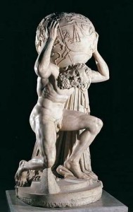 Создать мем: иапет древнегреческий титан, атлант греческая мифология, греческие статуи атлант