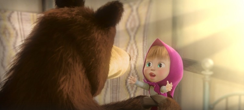 Create meme: the first meeting of Masha and the bear, the first meeting of Masha and the bear 2009, Masha and the Bear first meeting episode 1