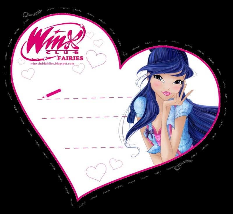 Create meme: Winx valentines, Winx-style valentines, winx Muza 