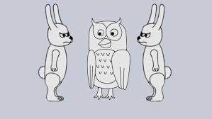 Create meme: illustration, funny comics, owl