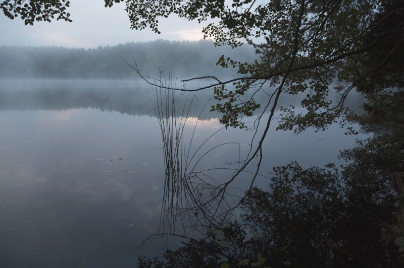 Create meme: photo of the lake, lake , darkness