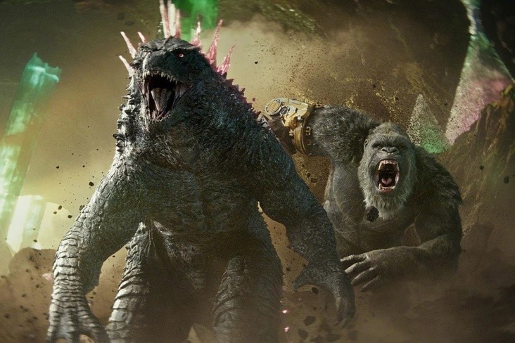 Create meme: Godzilla and Kong: The New Empire Movie 2024, Godzilla vs king Kong, King Kong vs godzilla