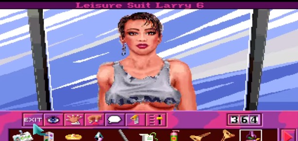 Create meme: leisure suit larry 6 shape up or slip out, game larry leisure suit 1, The game Larry leisure suit 6