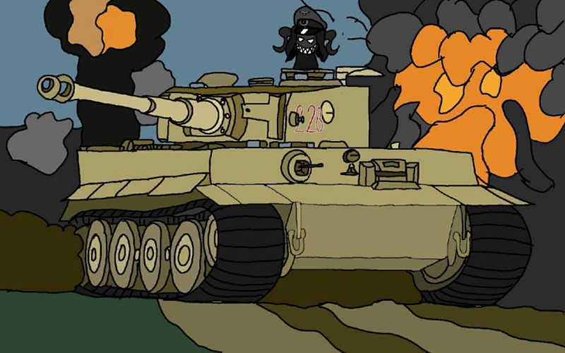Create meme: ranzar tanks, tanks, war animator cartoons about tanks