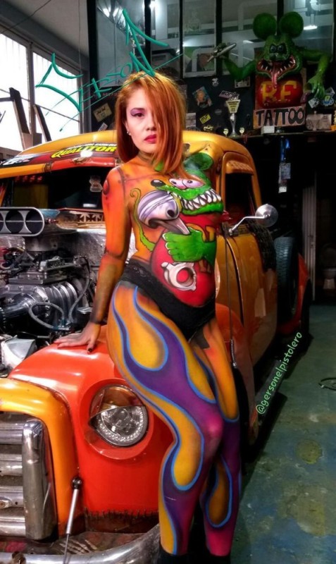 Create meme: body art, autoexotics body art, body art