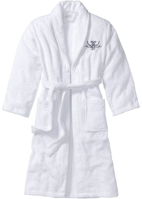 Create meme: dressing gown, white terry dressing gown, bonprix terry bathrobe