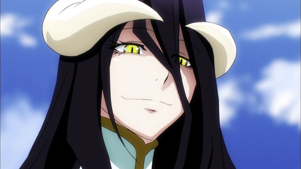 overlord albedo smile