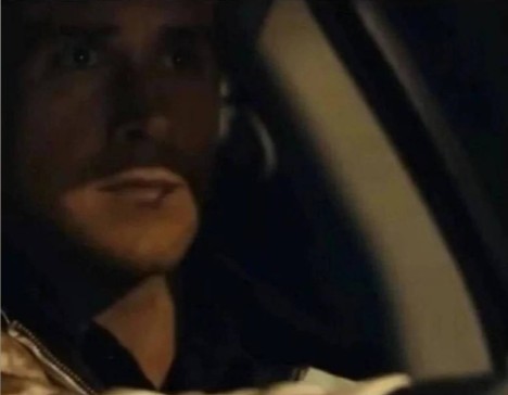 Create meme: drive Gosling, Ryan Gosling driving, Ryan Gosling rides in a car